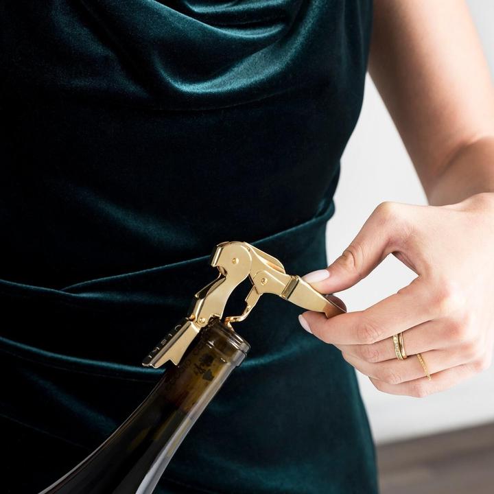 Actual product image Uberstar Corkscrew Waiter's Friend Gold (Sommelier knife)