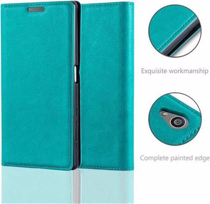 Actual product image Cadorabo Book Invisible Magnet Cover (Sony Xperia Z5)