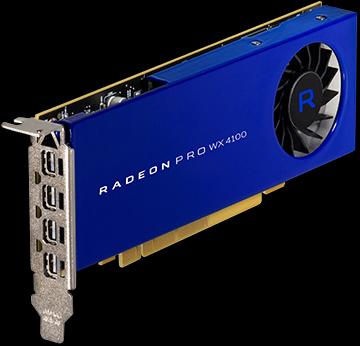 Produktbild AMD Radeon Pro WX4100 (4 GB)