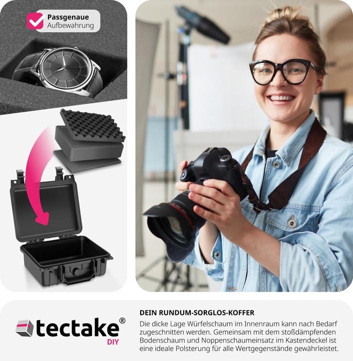 Immagine prodotto tectake Custodia universale per foto (Custodia fotografica, 4.40 l)