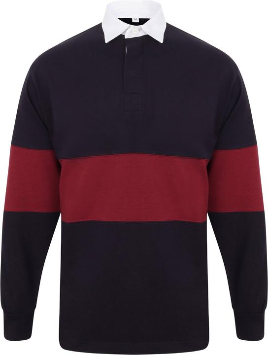 Actual product image Front Row Rugby shirt with contrasting stripes (M)