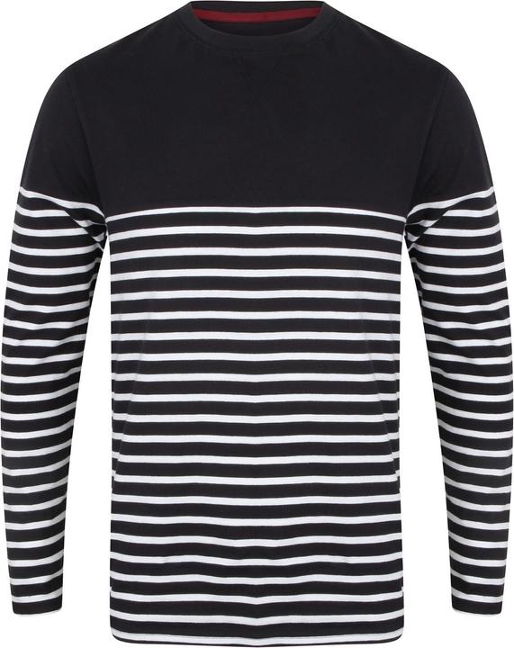 Front Row TShirt gestreift langärmlig