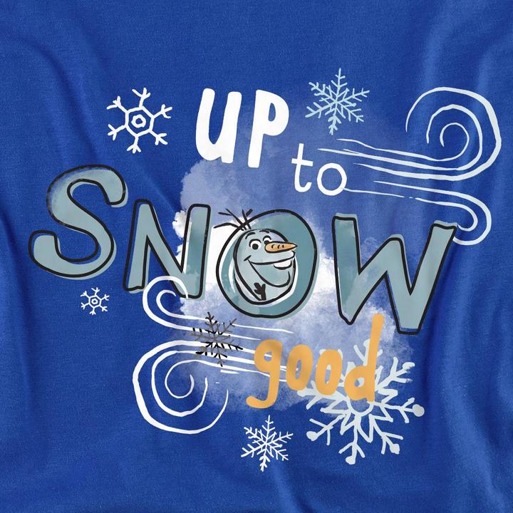 Actual product image Disney Frozen Unisex Adult Up To Snow Good Olaf T-Shirt (L)
