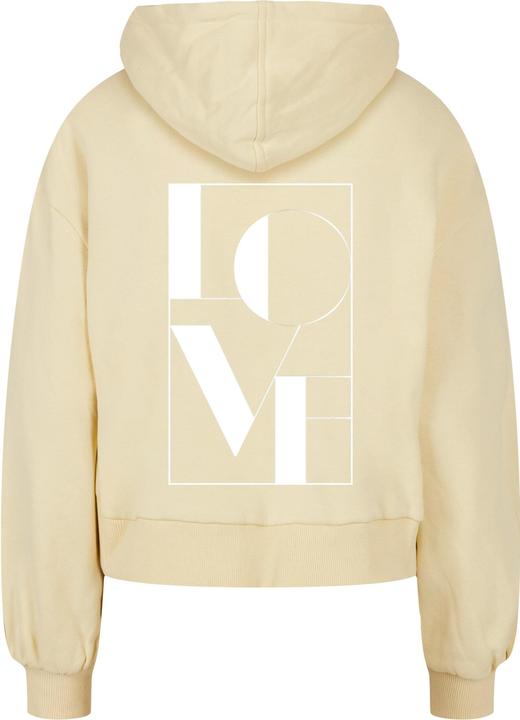 Merchcode Ladies Love Organic Oversized Hoody - 117683