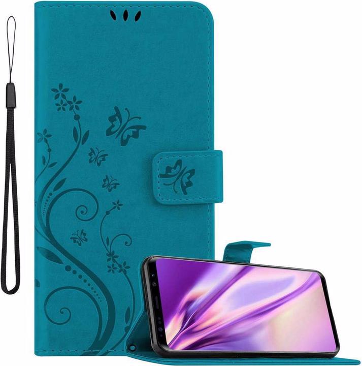Image du produit Cadorabo Couverture du livre de fleurs (Samsung Galaxy S9+)