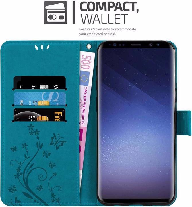 Image du produit Cadorabo Couverture du livre de fleurs (Samsung Galaxy S9+)
