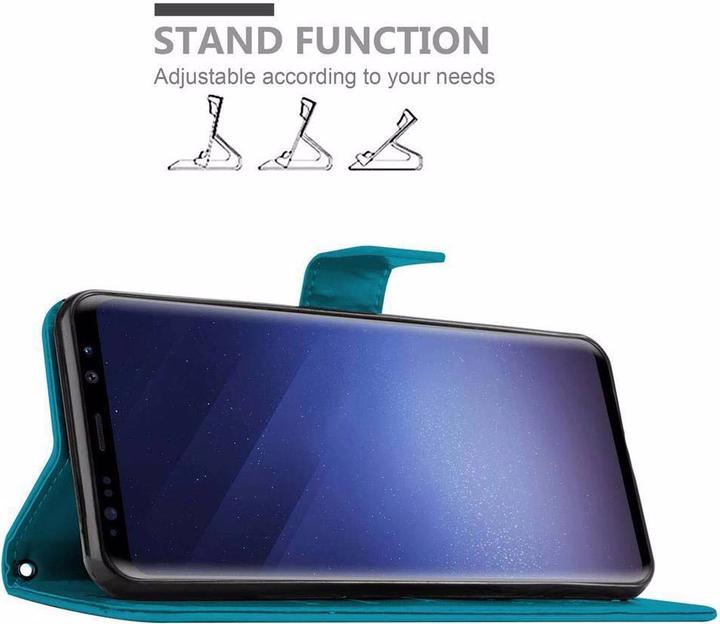 Image du produit Cadorabo Couverture du livre de fleurs (Samsung Galaxy S9+)