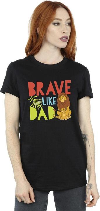 Immagine prodotto Disney The Lion King Brave Like Dad Maglietta Ampia Donna (L)