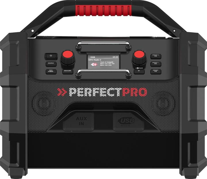 Actual product image PerfectPro Rocktagon 18V (DAB+, FM, Bluetooth)