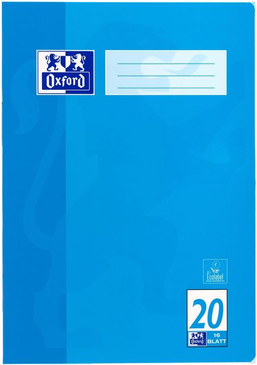 Produktbild Oxford Schulheft, A4, Lineatur 20 (A4, Blanko)