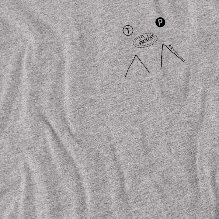 Actual product image Twin Peaks Unisex Adult Peak Pie T-Shirt (XL)