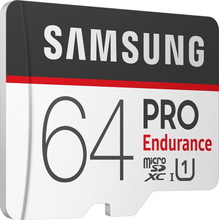 Produktbild Samsung Pro Endurance microSD UHS-I (64 GB, microSDXC, U3, UHS-I)