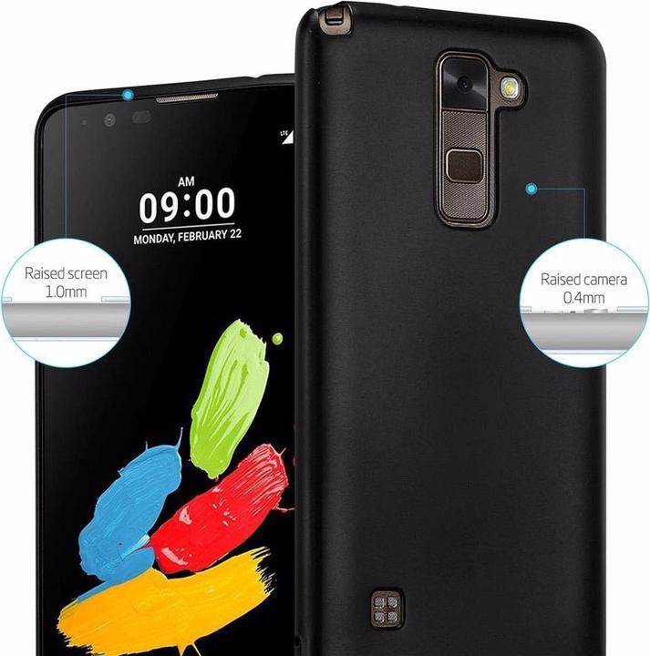 Productafbeelding Cadorabo TPU matte metalen hoes (LG Stylus 2)
