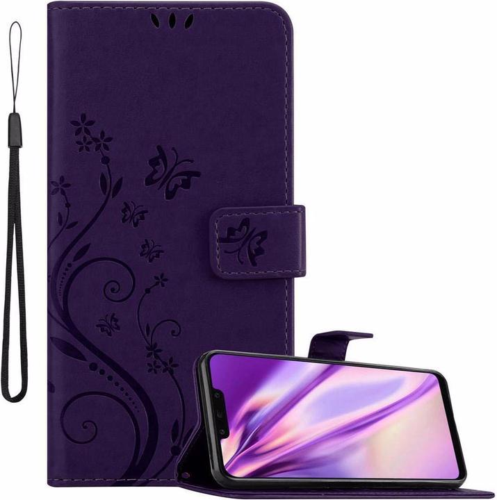 Floral violet foncé