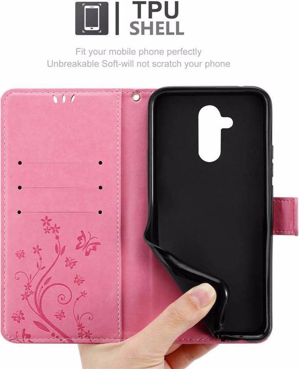 Image du produit Cadorabo Couverture du livre de fleurs (Mate 20 Lite)