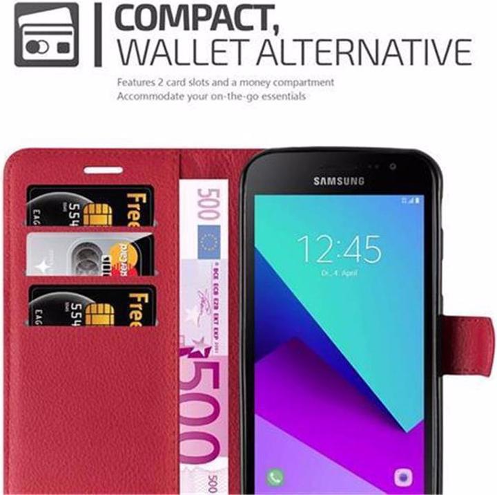 Produktbild Cadorabo Book mit Standfunktion Cover (Samsung Galaxy Xcover 4)