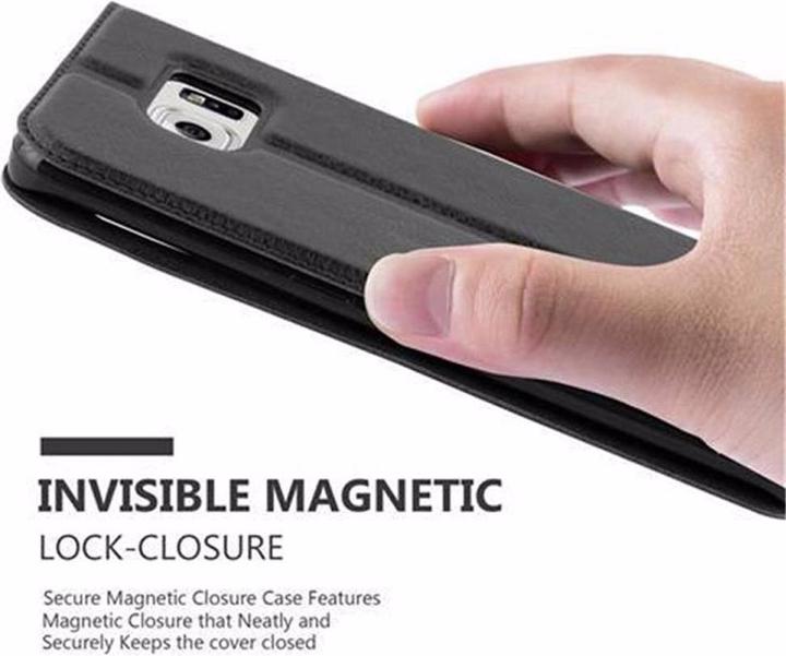 Produktbild Cadorabo Book mit View Doppelfenster Cover (Samsung Galaxy S6 Edge)