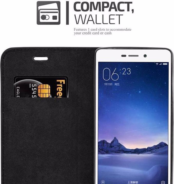 Immagine prodotto Cadorabo Copertina magnetica invisibile del libro (Xiaomi Redmi 3s)