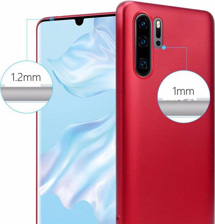 Image du produit Cadorabo Couverture métallique mate TPU (Huawei P30 Pro)