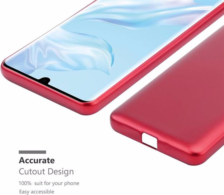 Image du produit Cadorabo Couverture métallique mate TPU (Huawei P30 Pro)