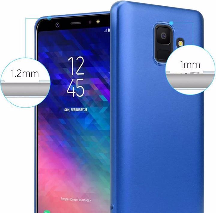 Productafbeelding Cadorabo TPU matte metalen hoes (Samsung Galaxy J6 (2018))