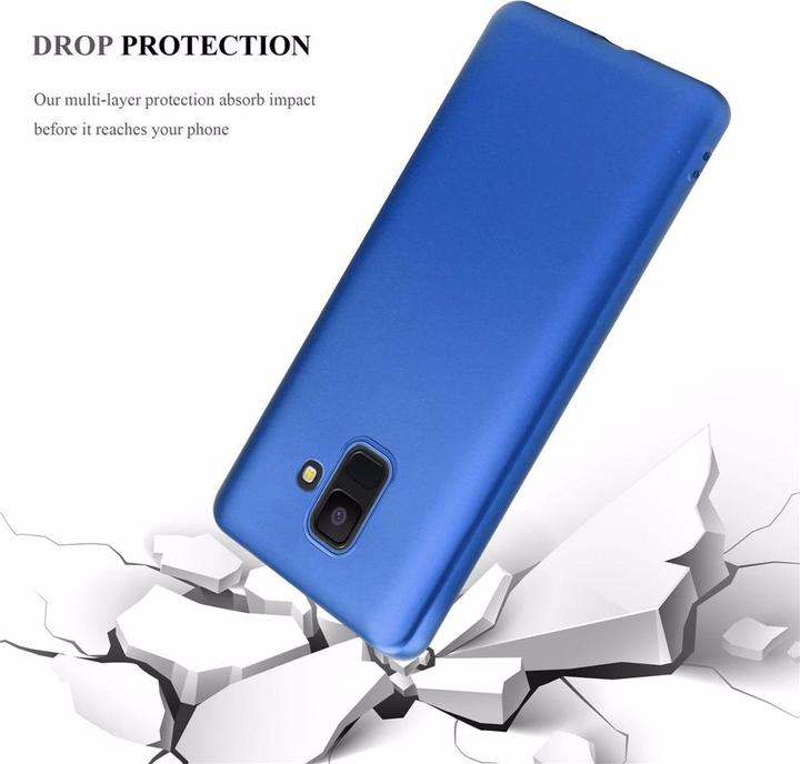 Productafbeelding Cadorabo TPU matte metalen hoes (Samsung Galaxy J6 (2018))