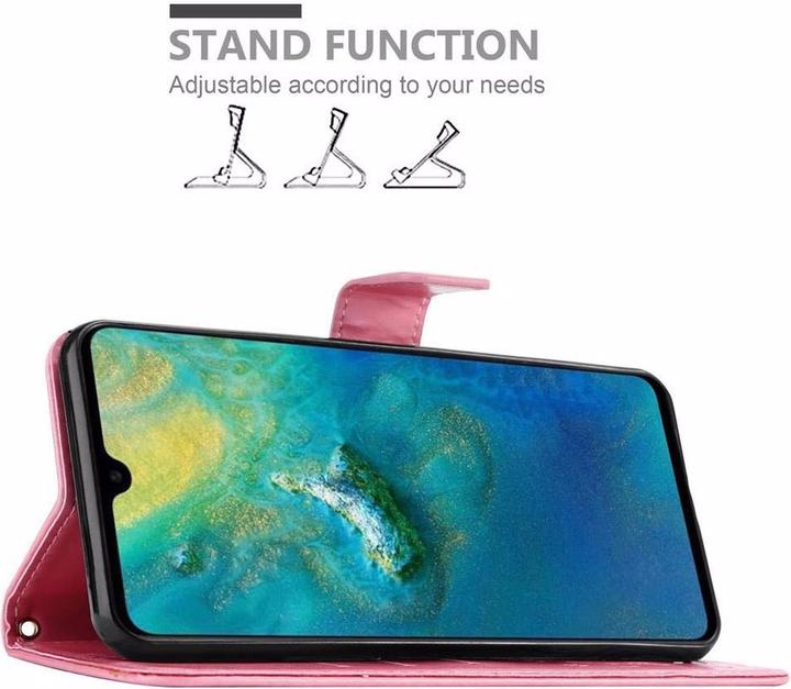Productafbeelding Cadorabo Bloemen Boekomslag (Huawei Mate 20)