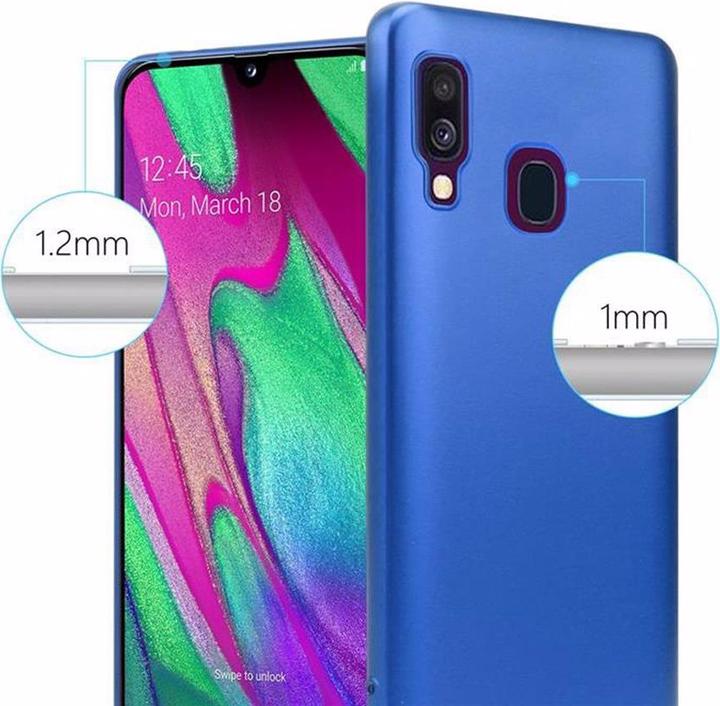 Productafbeelding Cadorabo TPU matte metalen hoes (Samsung Galaxy A40)