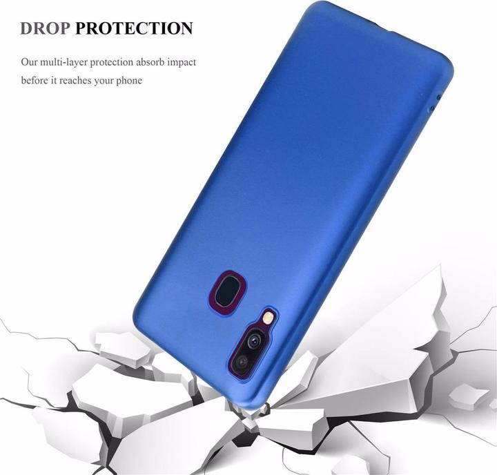 Productafbeelding Cadorabo TPU matte metalen hoes (Samsung Galaxy A40)