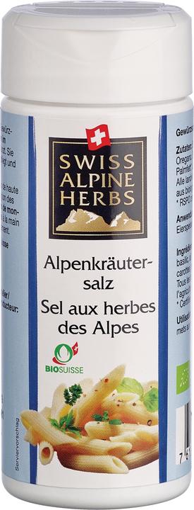 Actual product image Swiss Alpine Herbs Organic Alpine herb salt (60 g)