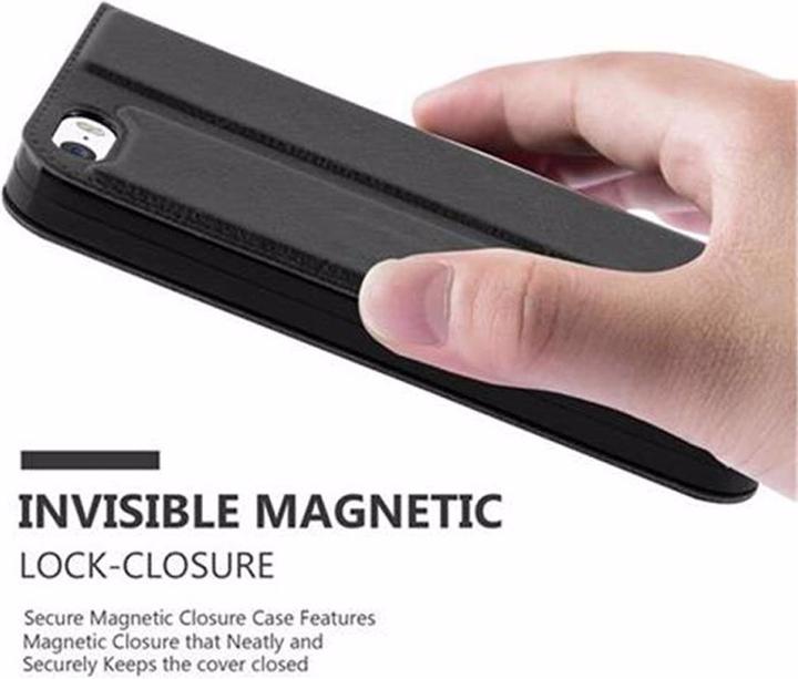 Actual product image Cadorabo Book with View double window cover (Apple iPhone 5)