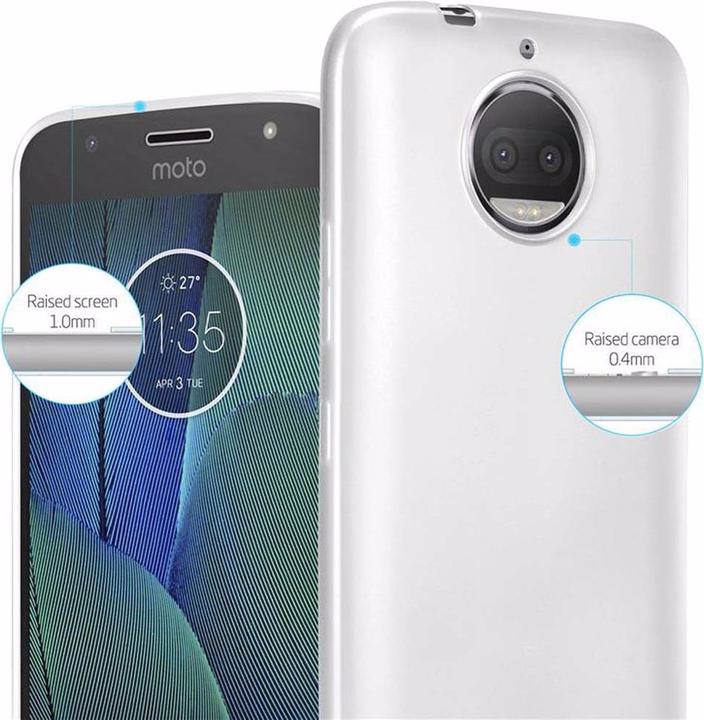 Image du produit Cadorabo Couverture métallique mate TPU (Motorola Moto G5S Plus)