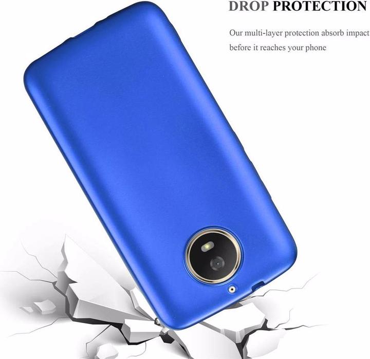 Productafbeelding Cadorabo TPU Matte Metallic hoes (Motorola Moto G5S)