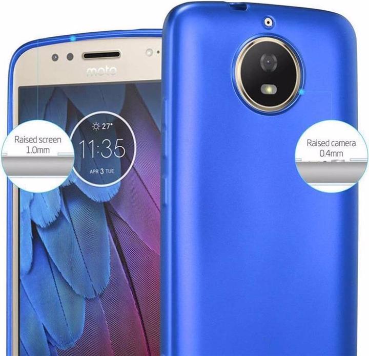 Productafbeelding Cadorabo TPU Matte Metallic hoes (Motorola Moto G5S)
