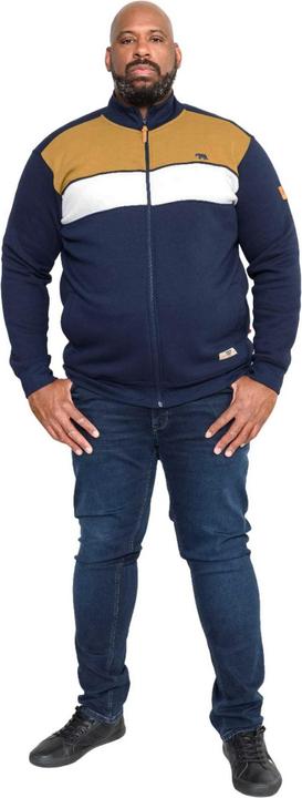 Immagine prodotto DUKE Willowbrook D555 Felpa Kingsize Cut & Sew (Taglia & Cuci) Cerniera su intera lunghezza Uomo (5XL)