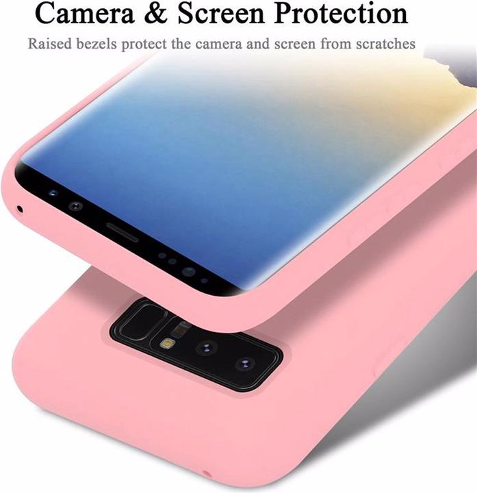 Immagine prodotto Cadorabo Copertura della cassa del silicone liquido TPU (Samsung Galaxy Note 8)