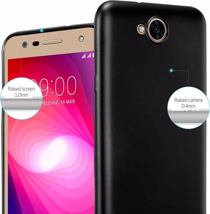 Productafbeelding Cadorabo TPU Matte Metallic hoes (LG X Power 2)