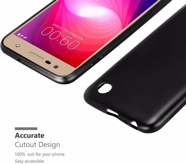 Productafbeelding Cadorabo TPU Matte Metallic hoes (LG X Power 2)
