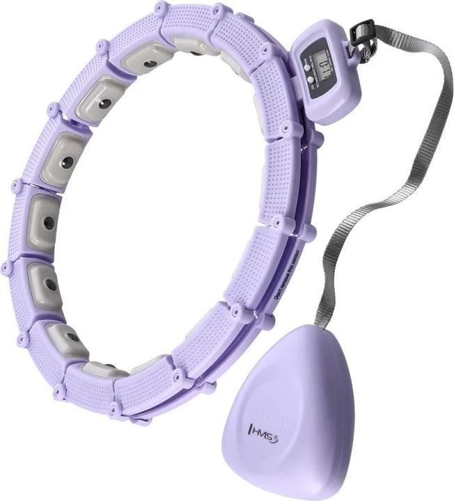 Produktbild HMS Hhm14 Hula Hoop Violett Magnetisch Mit Gewicht + Zähler