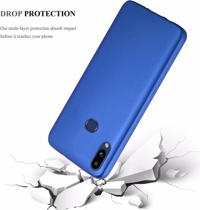 Actual product image Cadorabo TPU Matt Metallic Cover (Samsung Galaxy A10s)