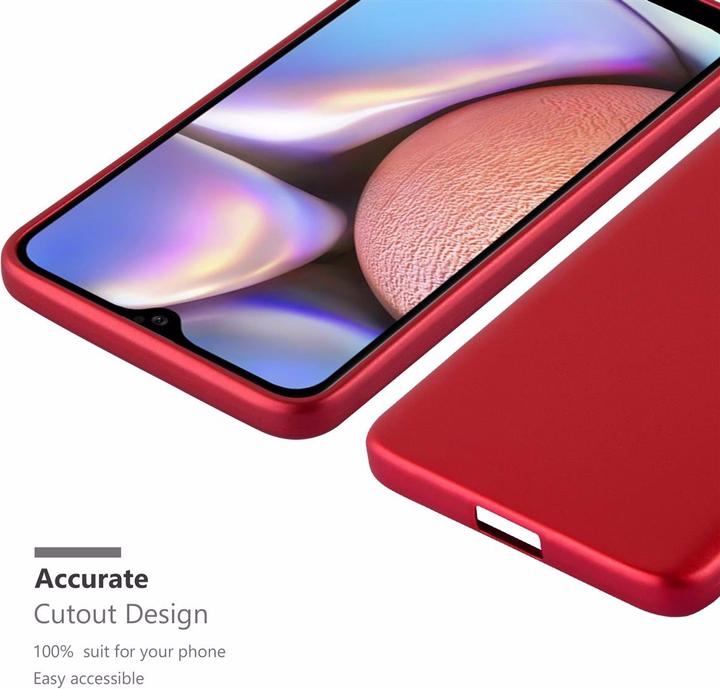 Actual product image Cadorabo TPU Matt Metallic Cover (Samsung Galaxy A10s, Samsung Galaxy M01s)