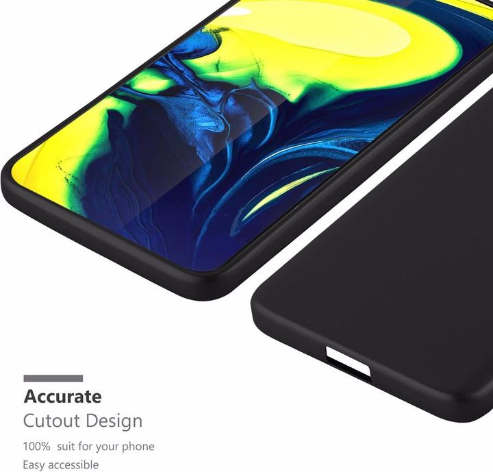Productafbeelding Cadorabo TPU Matte Metallic hoes (Samsung Galaxy A80)