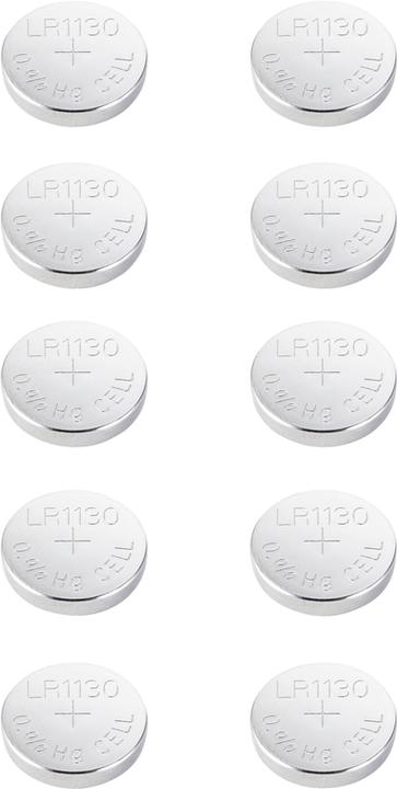 Produktbild Voltcraft AG10 Knopfzelle LR 1130 (10 Stk., AG10, 75 mAh)