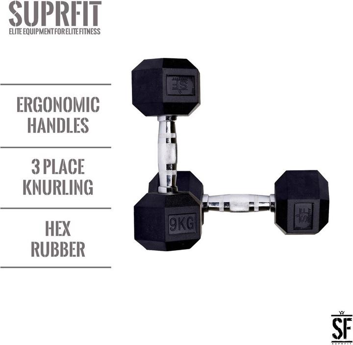 Produktbild Suprfit Hexagon Kurzhanteln