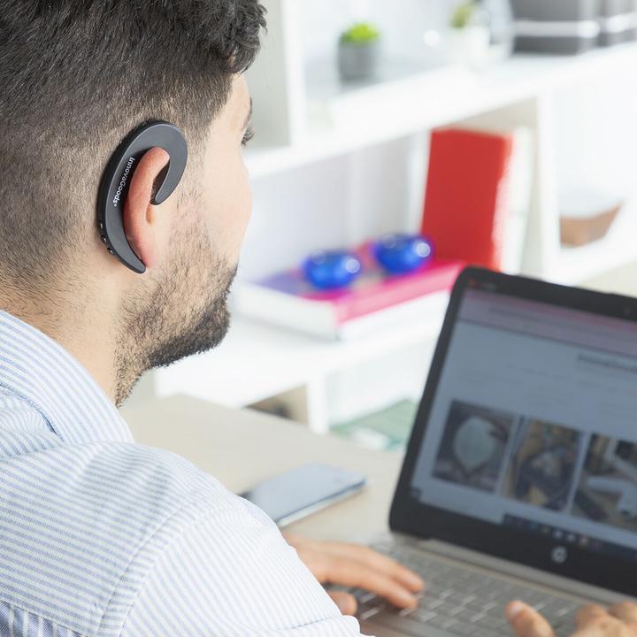 Produktbild InnovaGoods Kabelloses Headset - Bluetooth - Schwarz (4 h, Kabellos)