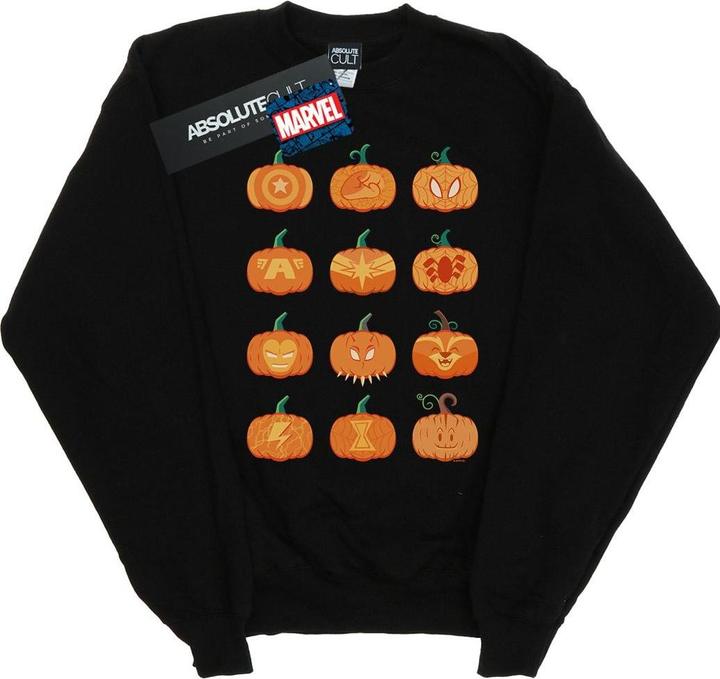 Image du produit - Sweat AVENGERS HALLOWEEN PUMPKIN - Homme (M)