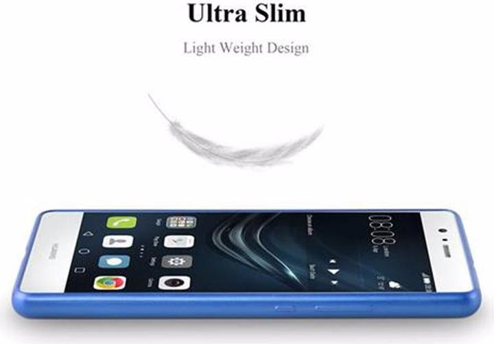 Image du produit Cadorabo Couverture métallique mate TPU (Huawei P9 Lite)