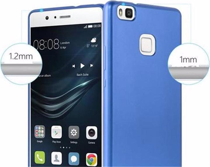 Image du produit Cadorabo Couverture métallique mate TPU (Huawei P9 Lite)