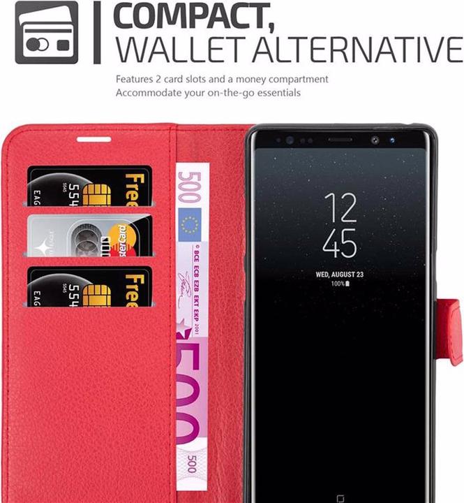Productafbeelding Cadorabo Boek met kaft met standfunctie (Samsung Galaxy Note 8)