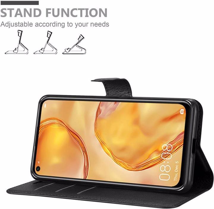 Produktbild Cadorabo Book mit Standfunktion Cover (Huawei Nova 7i, Huawei P40 Lite)